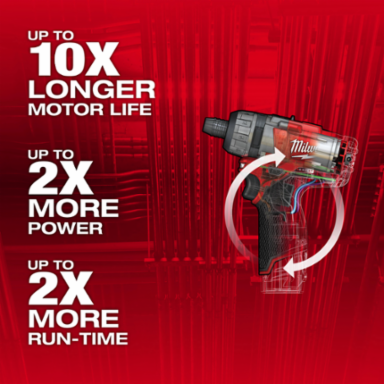 M12 FUEL™ 1/4 Inch Hex 2-Speed Cordless Screwdriver, 350 in-lbs Torque