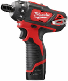 M12 1/4 Inch Hex 2-Speed Cordless Screwdriver Kit, 275 in-lbs Torque, 1500 RPM