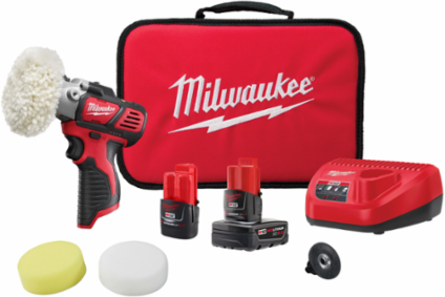 M12 12 Volt Lithium-Ion Cordless Variable Speed Polisher/Sander, 2.4 lbs, 9 Inch Height