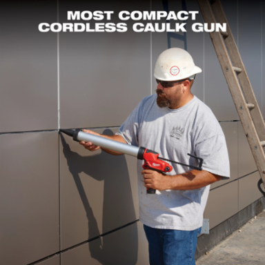 M12TM Cordless Sausage Caulk Gun Kit, 20 oz Capacity, 400 lbs Force, 0-28 IPM