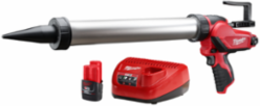 M12™ Cordless Sausage Caulk Gun Kit, 20 oz Capacity, 400 lbs Force, 0-28 IPM