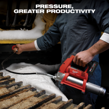 M12TM Cordless Grease Gun, 8000 PSI, 36 Inch Hose, 7 Cartridge Capacity
