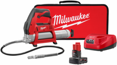 M12 Cordless Grease Gun Kit, 8000 PSI, 20 oz Capacity, 12V Lithium-Ion