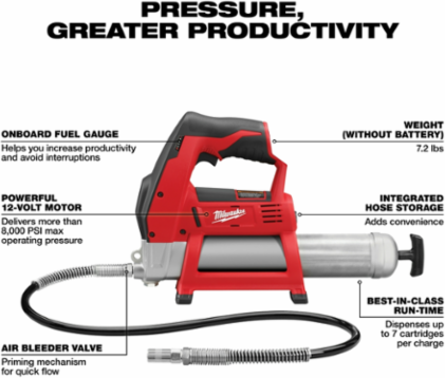M12™ Cordless Grease Gun-Reconditioned