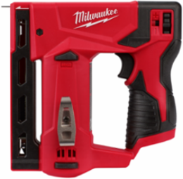 M12 3/8 Inch Crown Stapler, Cordless, 3.0 lbs, 12 Volt Battery