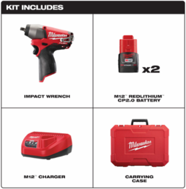 M12 FUEL™ 3/8 in. Impact Wrench Kit