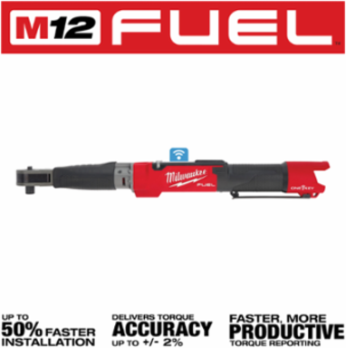 M12 FUEL 1/2 Inch Digital Torque Wrench, 12.5-150 ft-lbs Torque Range, ONE-KEYTM