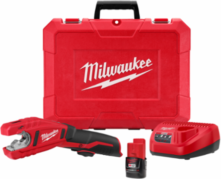 M12 Cordless Lithium-Ion Copper Tubing Cutter, 3/8 to 1 Inch Capacity, 500 RPM