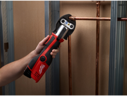 M12™ Press Tool - 12.6 Inch Length, Multi-Purpose Crimping, 40,000 Cycles