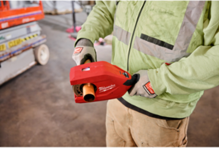 M12TM Brushless Copper Tubing Cutter 1-1/4" to 2" Cutting Capacity