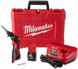 M12 Soldering Iron Kit, 90W, 18 Sec Heat Up, 750°F Max Temperature