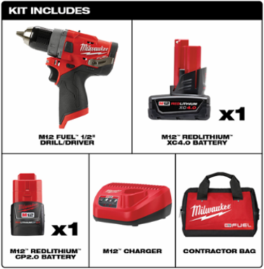 M12 FUEL™ 1/2 in. Drill Driver Kit