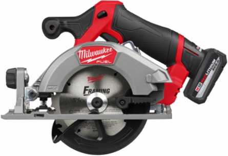 M12 FUEL 5-3/8 Inch Circular Saw Kit, 12V, Brushless Motor, 4.50 lbs