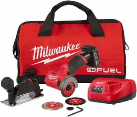 M12 FUEL 3 Inch Compact Cut Off Tool Kit, 20000 RPM, Brushless Motor, 2.43 lbs