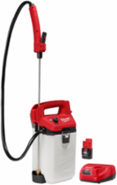 M12 2 Gallon Cordless Handheld Sprayer, 80 PSI, 17 ft Spray Distance