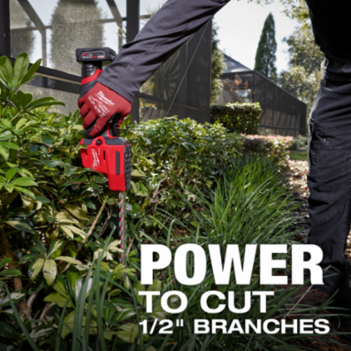 M12 FUEL 8 Inch Hedge Trimmer, 1/2 Inch Cutting Capacity, 2700 SPM