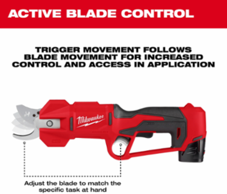 M12 Brushless Pruning Shears Kit, 1-1/4" Cutting Capacity, 3.2 lbs Weight, SK5 Steel Blades