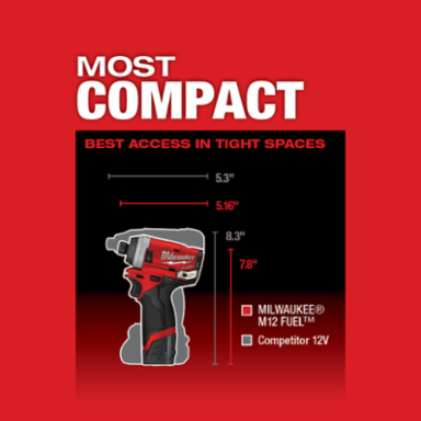 M12 FUEL™ 1/4 in. Hex Impact Driver Kit