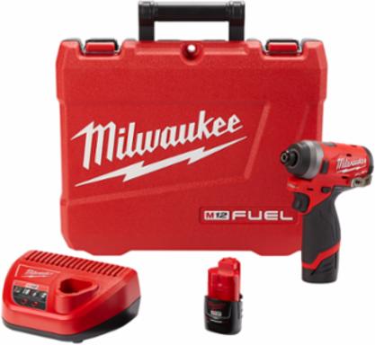 M12 FUEL™ 1/4 in. Hex Impact Driver Kit