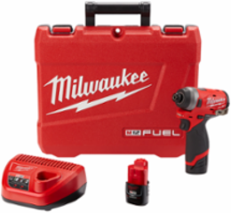 M12 FUEL™ 1/4 in. Hex Impact Driver Kit