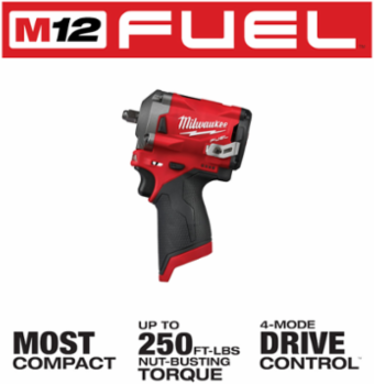 M12 FUEL™ Stubby 3/8 in. Impact Wrench