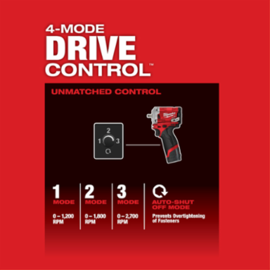 M12 FUEL™ Stubby 3/8 in. Impact Wrench Kit