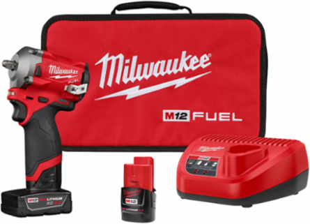 M12 FUEL™ Stubby 3/8 in. Impact Wrench Kit