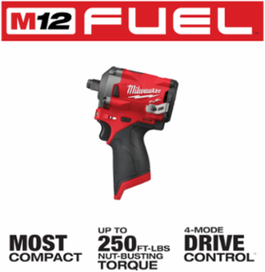 M12 FUEL™ Stubby 1/2 in. Impact Wrench