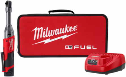 M12 FUEL™ 1/4 in. Extended Reach Ratchet 1 Battery Kit