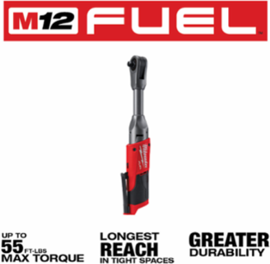 M12 FUEL™ 3/8 in. Extended Reach Ratchet-Reconditioned