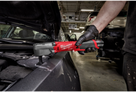 M12 FUEL 1/2 Inch Right Angle Impact Wrench, 220 ft-lbs Torque, 2.8 Inch Head Profile