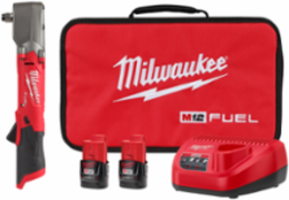 M12 FUEL™ 1/2 Inch Right Angle Impact Wrench Kit, 220 ft-lbs Torque, 14.17 Inch Length