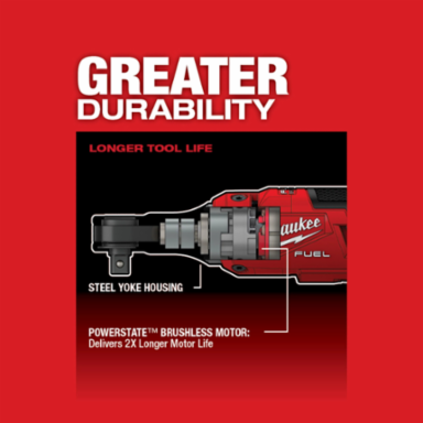 M12 FUEL™ 3/8 Inch High Speed Ratchet, 450 RPM, 420 in-lbs Torque, 2.1 lbs