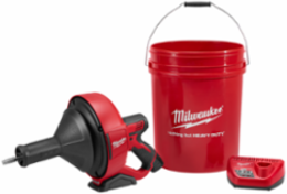 M12™ Drain Snake Kit, 2.5 Inch Max Pipe Diameter, 10 lbs Lightweight Design