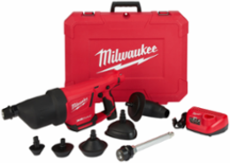 M12 AIRSNAKE Drain Cleaning Air Gun Kit for 1-4 Inch Pipes, 50 PSI, 7.1 Pounds