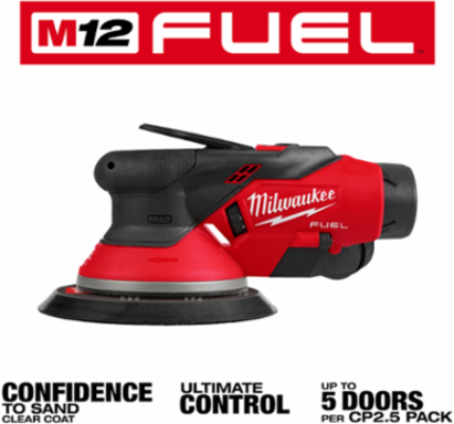 M12 FUEL™ 6" Random Orbital Sander Kit (3/32")