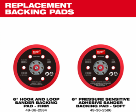 M12 FUEL™ 6" Random Orbital Sander (3/16")