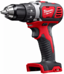 M18 Compact 1/2 Inch Drill/Driver, 500 in-lbs Torque, 1800 RPM, 7-1/4 Inch Length