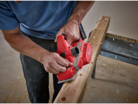 M18 3-1/4 Inch Cordless Planer with 14,000 RPM Motor and 5/64 Inch Cutting Depth