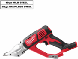 M18 Cordless 18 Gauge Double Cut Shear, 18V, 4.0Ah, 2300 SPM, Variable Speed