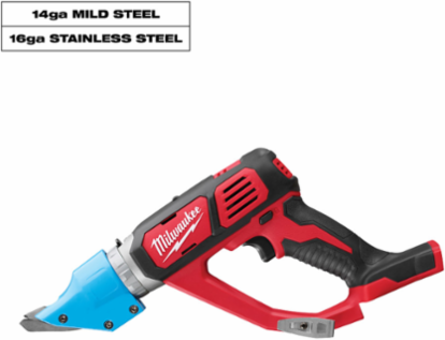 M18 Cordless 14 Gauge Double Cut Shear, 2300 SPM, 4.6 lbs, Metal Cutting