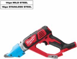 M18 Cordless 14 Gauge Double Cut Shear, 2300 SPM, 4.6 lbs, Metal Cutting