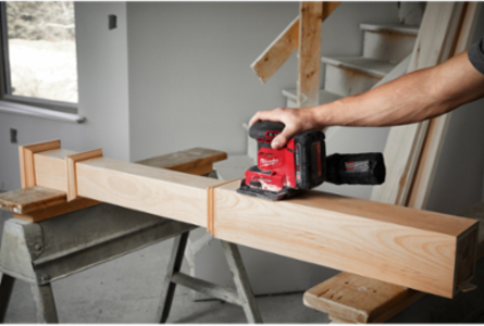 M18 Orbital 1/4 Sheet Sander, 2.5 lbs, 12000 OPM, 4.5 x 5.5 Inch Pad Size
