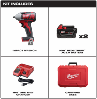 M18™ 3/8 in. Impact Wrench XC Kit