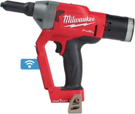 M18 FUELTM 1/4 Inch Blind Rivet Tool - 4500 lbs Pulling Force, 12.5 Inch Length