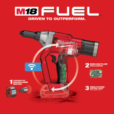 M18 FUEL™ 1/4" Blind Rivet Tool w/ ONE-KEY™-Reconditioned
