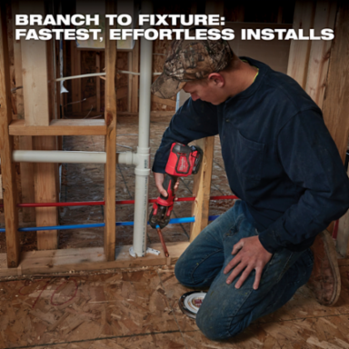 M18™ Short Throw Press Tool Kit with PEX Crimp Jaws, 13.5 Inch, Up to 1" Capacity, 4.8 lbs
