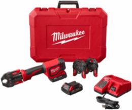 M18™ Short Throw Press Tool Kit with PEX Crimp Jaws, 13.5 Inch, Up to 1" Capacity, 4.8 lbs