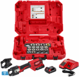 M18 FORCE LOGIC 600 MCM AL Crimper Kit w/ 750 MCM Jaw, 18V, 7.65 lbs