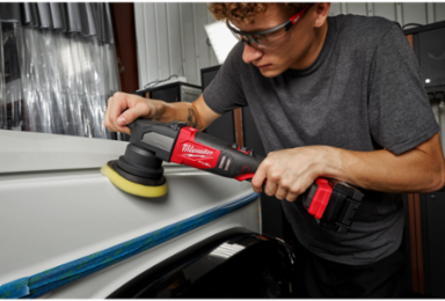 M18 FUEL 15mm Random Orbital Polisher Kit, 5 in Pad, 5100 RPM, Cordless
